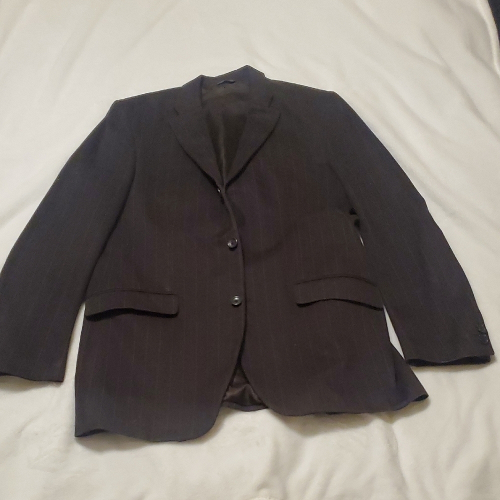 Banana Republic Charcoal Suede Men's Blazer